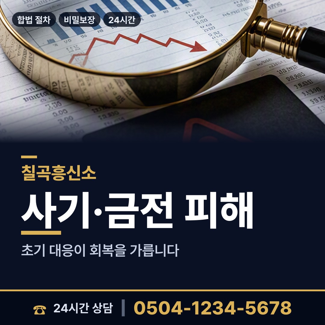 칠곡 기산면 대여금회수 상담 안내
